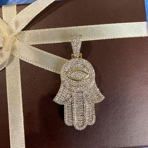 10k gold Humsa  1 and 3/4 carat.